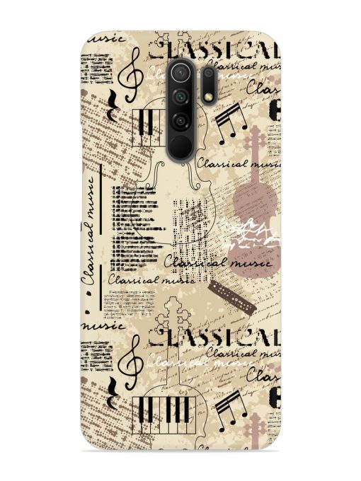 Classical Music Lpattern Snap Case for Poco M2 Reloaded Zapvi