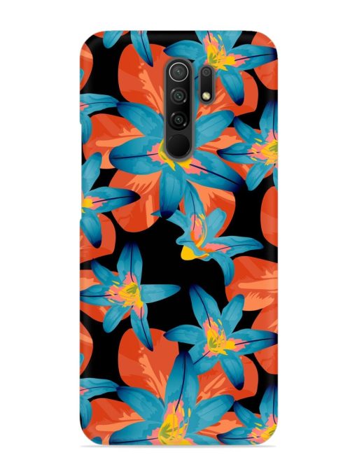 Philippine Flowers Seamless Snap Case for Poco M2 Reloaded Zapvi