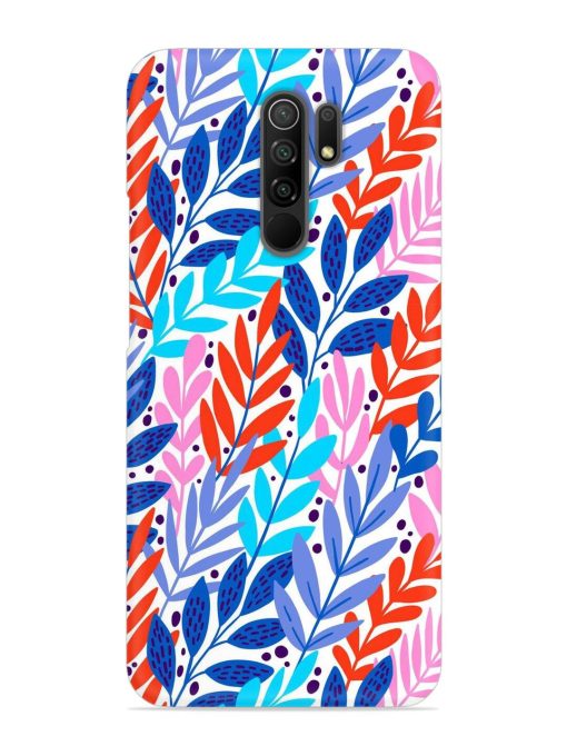 Bright Floral Tropical Snap Case for Poco M2 Reloaded