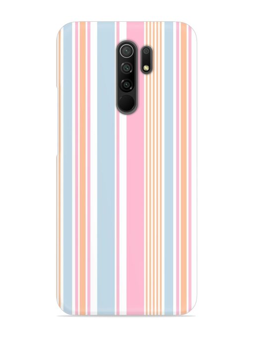 Stripe Seamless Pattern Snap Case for Poco M2 Reloaded