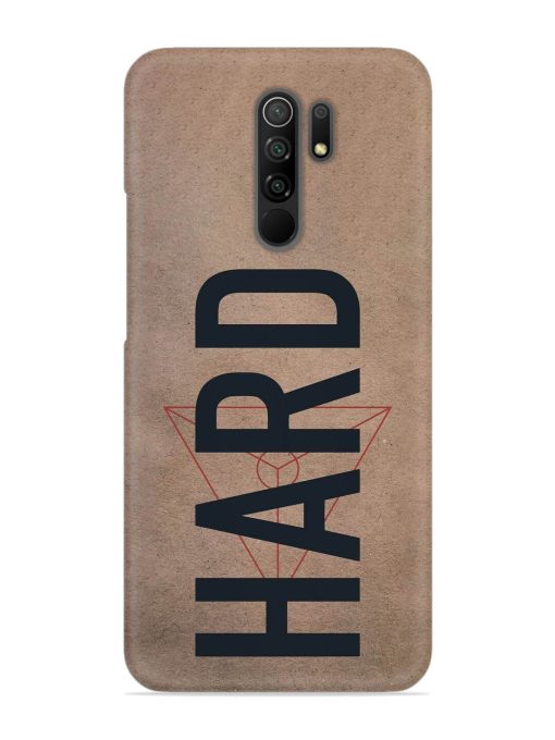 Hard Typo Snap Case for Poco M2 Reloaded Zapvi