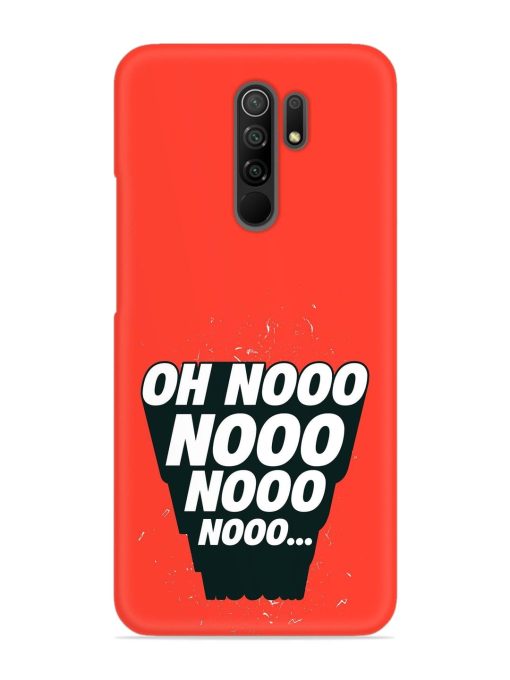 Oh Nooo Snap Case for Poco M2 Reloaded