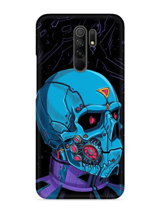 Skull Robo Vector Snap Case for Poco M2 Reloaded Zapvi