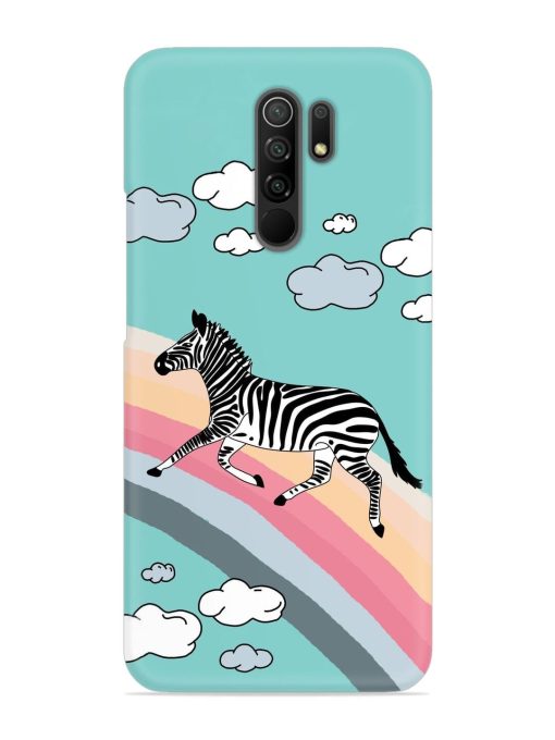 Running Zebra Snap Case for Poco M2 Reloaded Zapvi