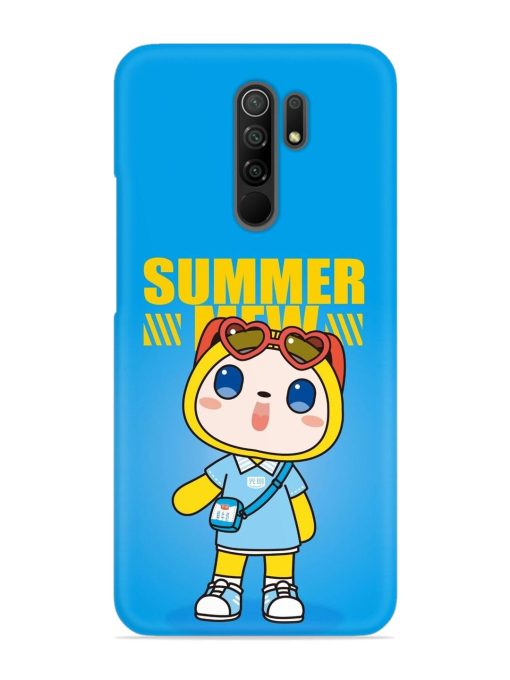 Summer Mew Cartoon Snap Case for Poco M2 Reloaded Zapvi