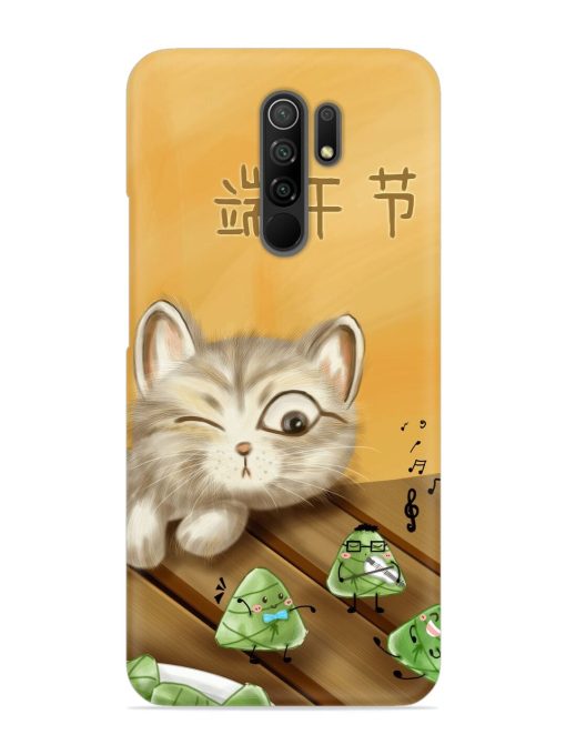 Cat Scorpion Dancing Snap Case for Poco M2 Reloaded Zapvi