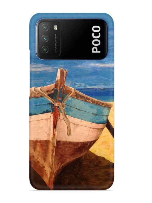 Canvas Painting Snap Case for Poco M3 Zapvi