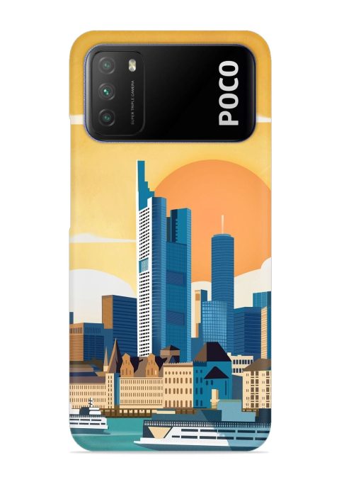 Germany Frankfurt Snap Case for Poco M3 Zapvi