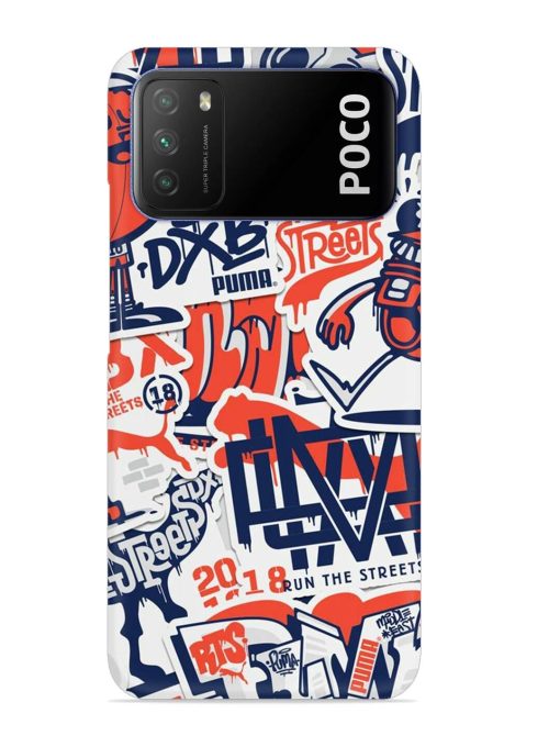 Run The Street Snap Case for Poco M3 Zapvi