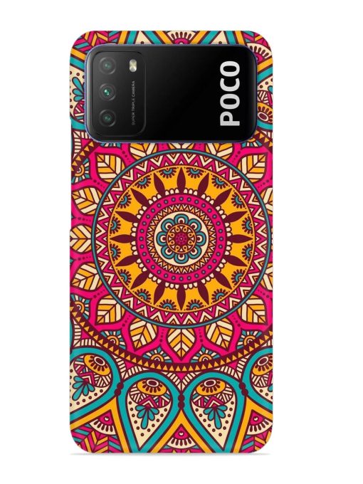 Mandala Joy Snap Case for Poco M3 Zapvi