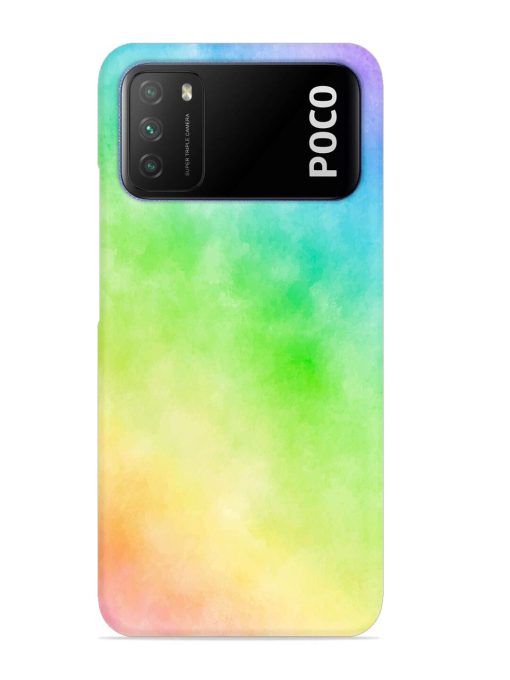 Watercolor Mixture Snap Case for Poco M3