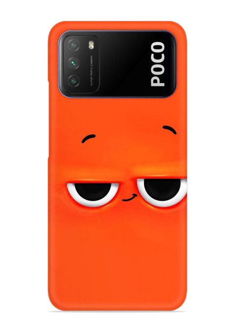 Smiley Face Snap Case for Poco M3 Zapvi