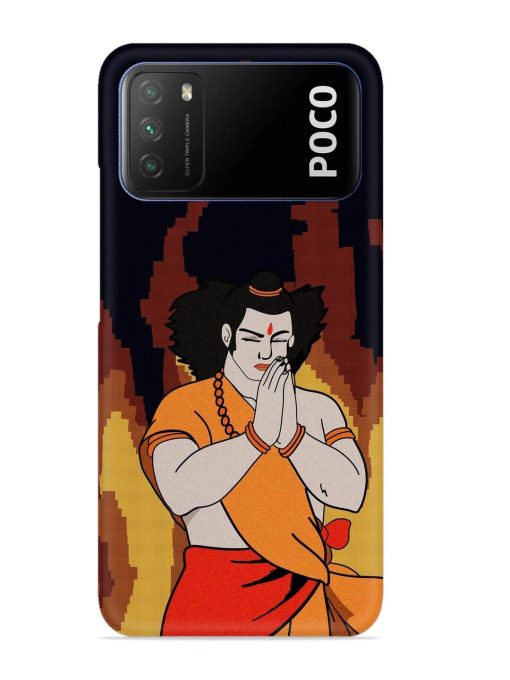 Shree Ram Snap Case for Poco M3 Zapvi