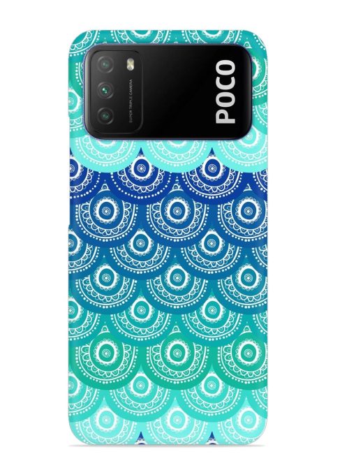 Ethnic Seamless Pattern Snap Case for Poco M3