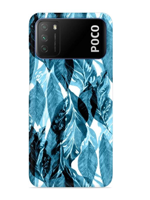 Leaves Pattern Jungle Snap Case for Poco M3