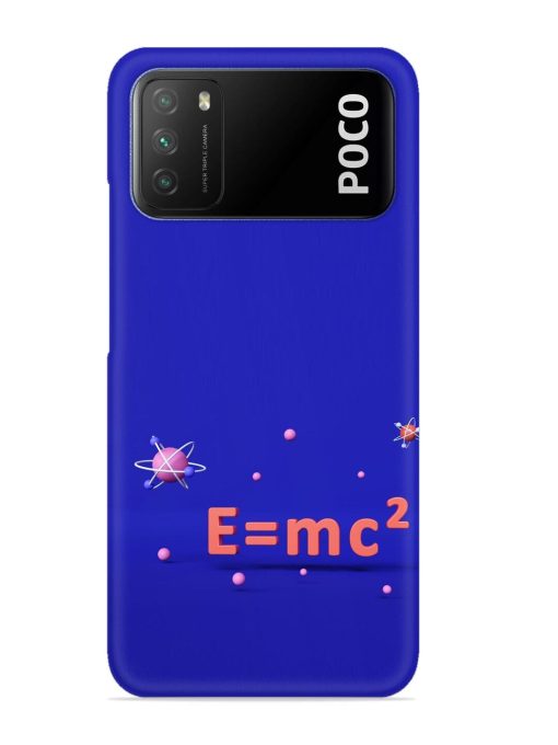 Formula Relativity Equation Snap Case for Poco M3