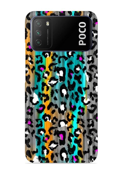 Mix Animal Skin Snap Case for Poco M3