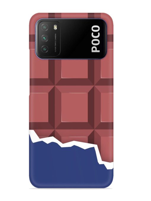 Chocolate Vector Art Snap Case for Poco M3 Zapvi