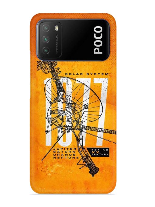 Solar System Snap Case for Poco M3 Zapvi