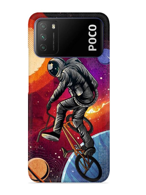 Super Eclipse Bmx Bike Snap Case for Poco M3