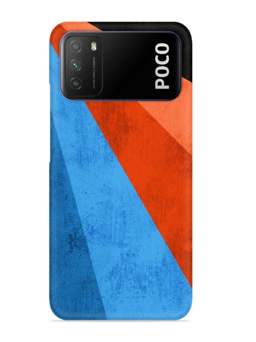 Modern Matte Abstract Snap Case for Poco M3