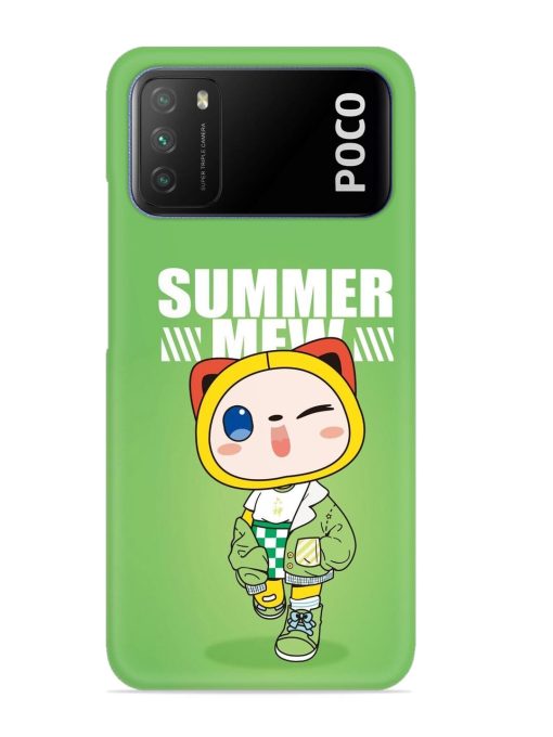 Summer Mew Snap Case for Poco M3