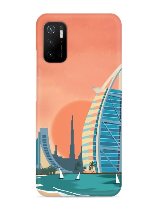 Dubai Architectural Scenery Snap Case for Poco M3 Pro (5G) Zapvi