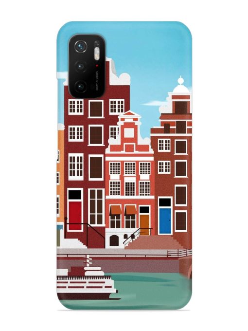 Scenery Architecture Amsterdam Landscape Snap Case for Poco M3 Pro (5G) Zapvi