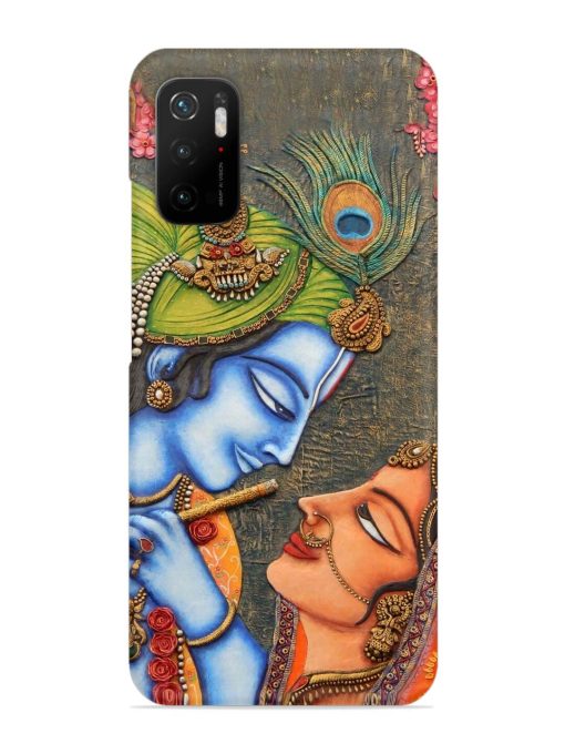 Lord Radha Krishna Flute Art Snap Case for Poco M3 Pro (5G) Zapvi