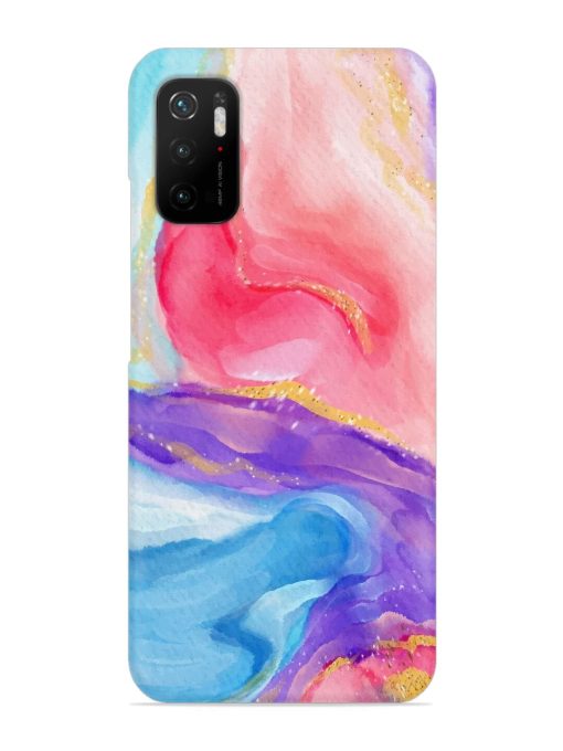 Watercolor Gradient Snap Case for Poco M3 Pro (5G) Zapvi