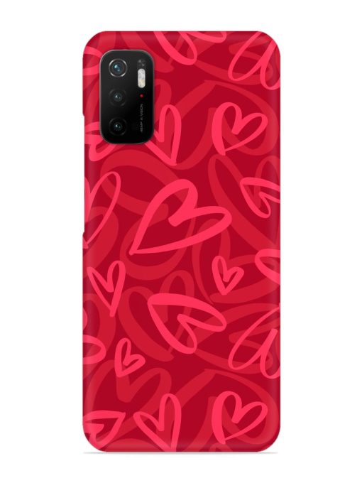 Seamless Romantic Pattern Snap Case for Poco M3 Pro (5G) Zapvi