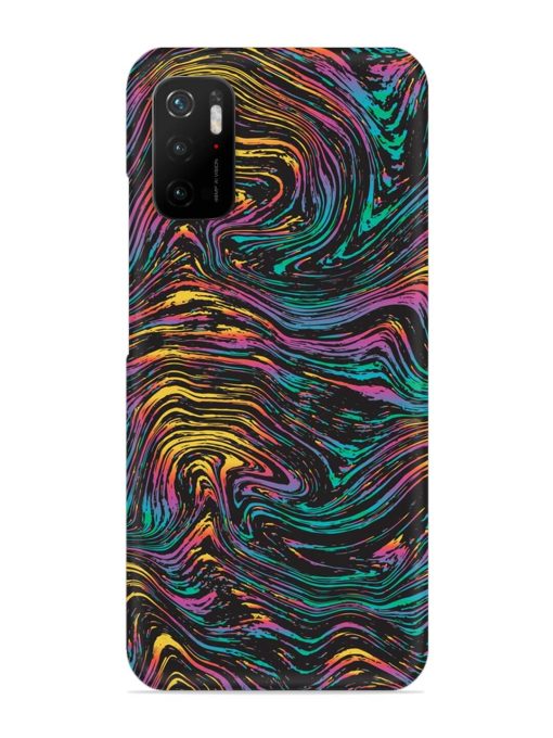 Abstract Liquid Colors Snap Case for Poco M3 Pro (5G)