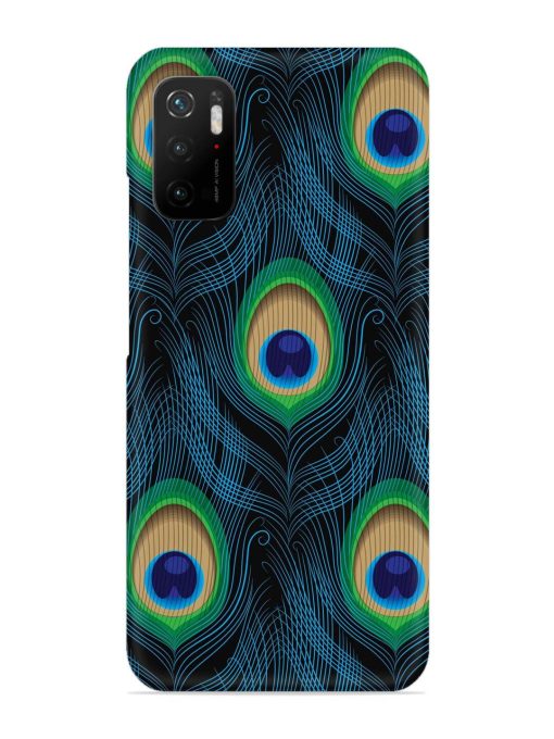 Seamless Pattern Peacock Snap Case for Poco M3 Pro (5G) Zapvi