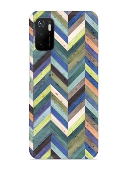 Chevron Random Color Snap Case for Poco M3 Pro (5G)