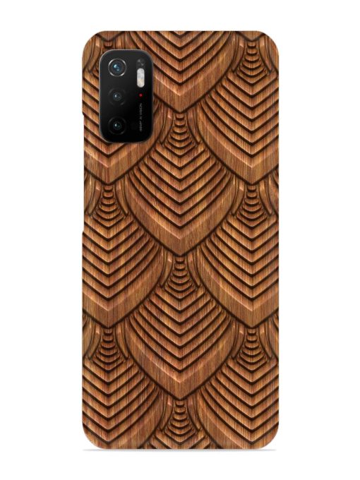 Carved Pattern On Snap Case for Poco M3 Pro (5G)