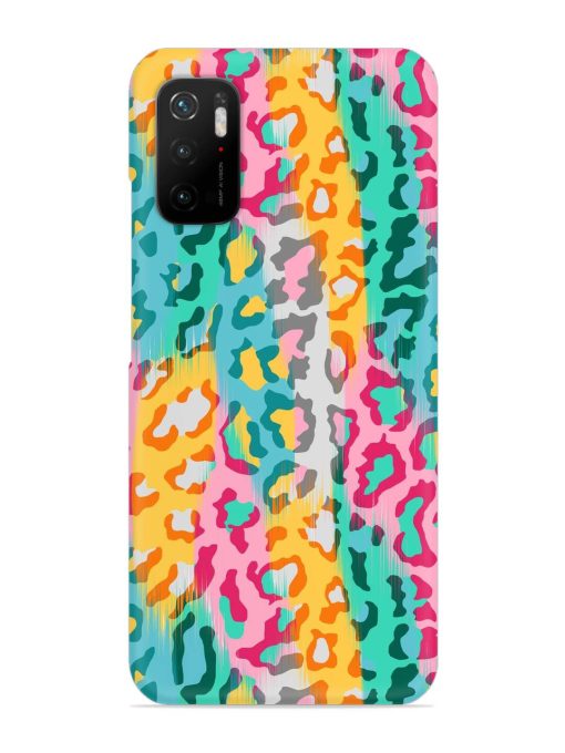 Seamless Vector Colorful Snap Case for Poco M3 Pro (5G) Zapvi