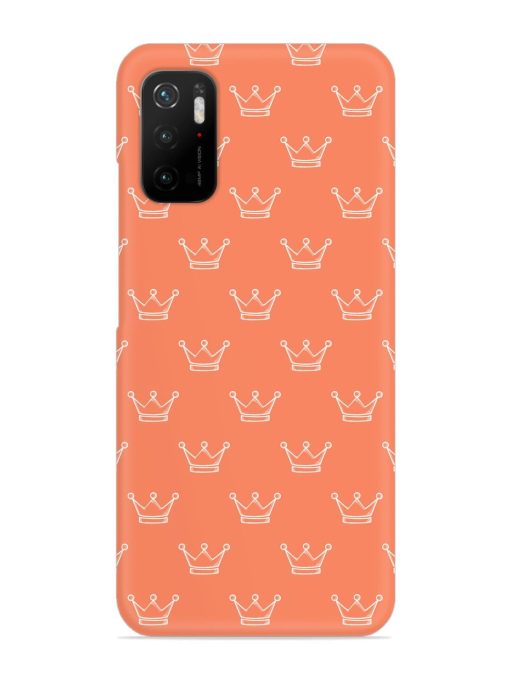 Hand Drawn Crown Snap Case for Poco M3 Pro (5G) Zapvi