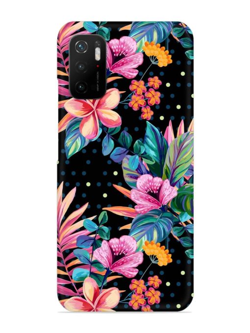 Seamless Floral Pattern Snap Case for Poco M3 Pro (5G) Zapvi