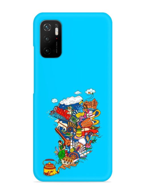 Vector Design Indian Snap Case for Poco M3 Pro (5G)