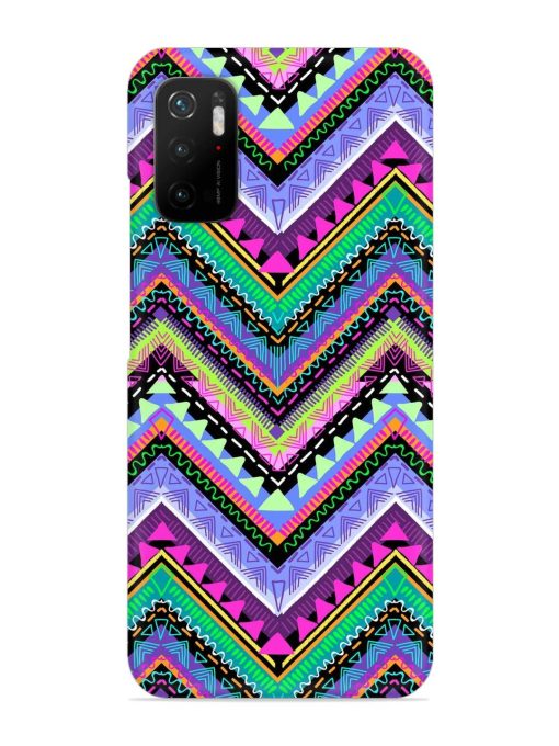 Tribal Aztec Print Snap Case for Poco M3 Pro (5G) Zapvi