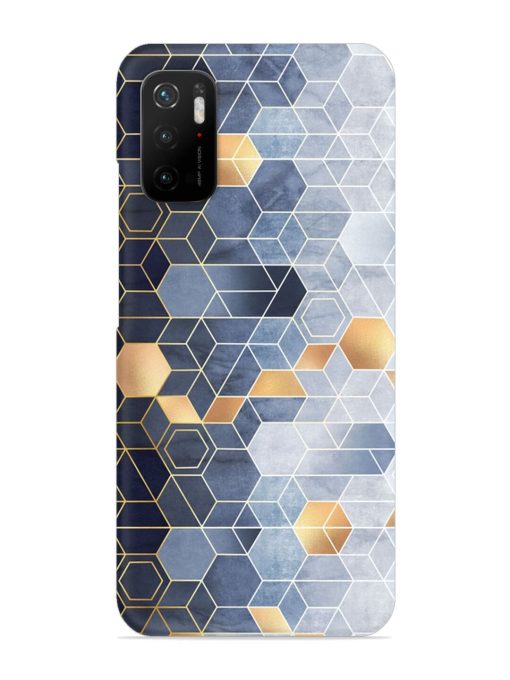 Geometric Abstraction Hexagons Snap Case for Poco M3 Pro (5G) Zapvi