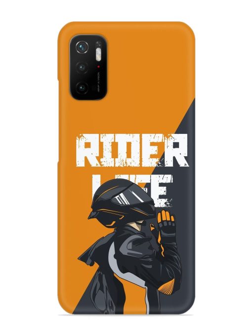 Rider Life Snap Case for Poco M3 Pro (5G) Zapvi