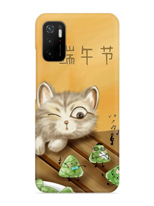 Cat Scorpion Dancing Snap Case for Poco M3 Pro (5G) Zapvi