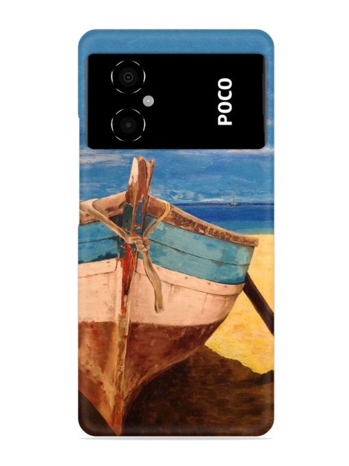 Canvas Painting Snap Case for Poco M4 (5G) Zapvi