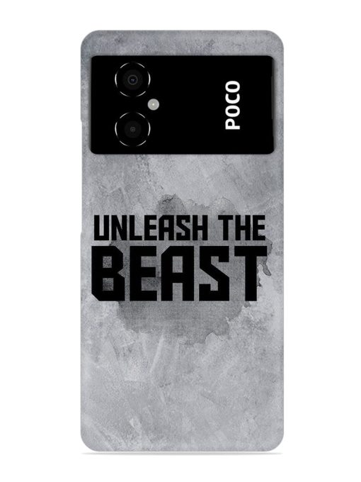 Unleash The Beast Snap Case for Poco M4 (5G) Zapvi