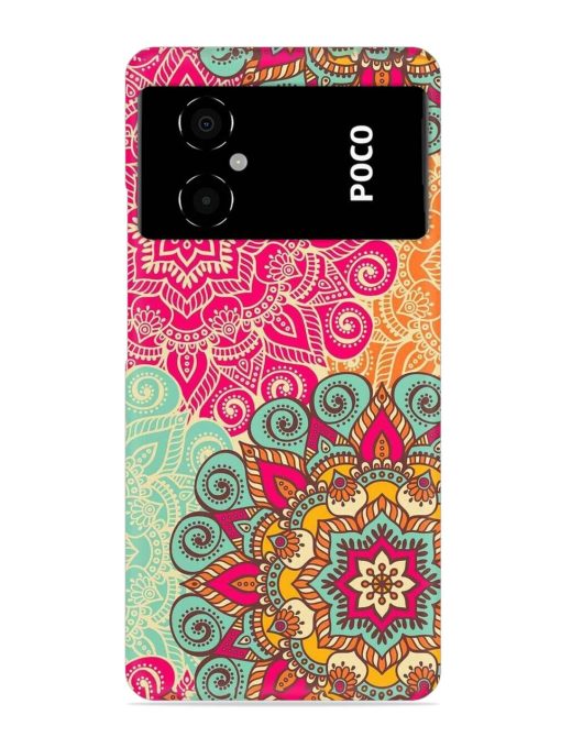 Mandala Seamless Snap Case for Poco M4 (5G) Zapvi