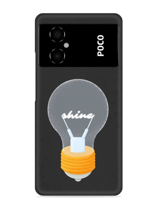 Bulb Background Snap Case for Poco M4 (5G) Zapvi