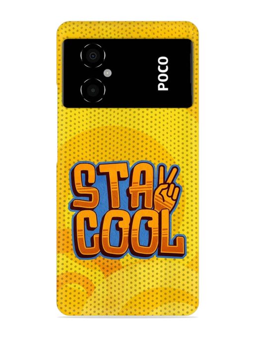 Stay Cool Snap Case for Poco M4 (5G) Zapvi