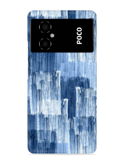 Abstract Pattern Stripes Snap Case for Poco M4 (5G)