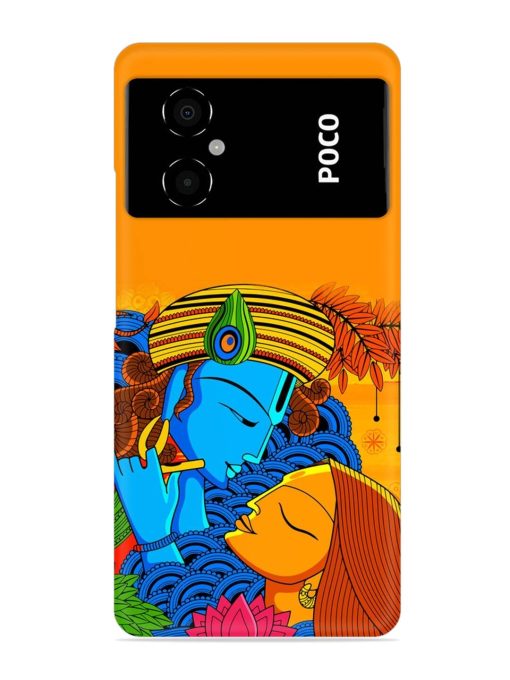 Illustration Hindu Goddess Snap Case for Poco M4 (5G) Zapvi